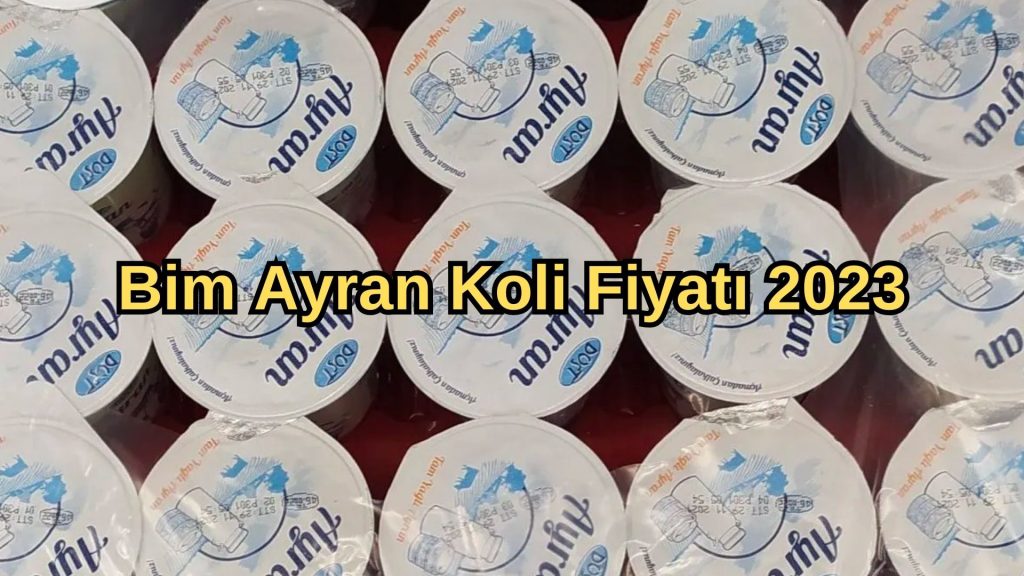 Bim Ayran Koli Fiyatı 2023